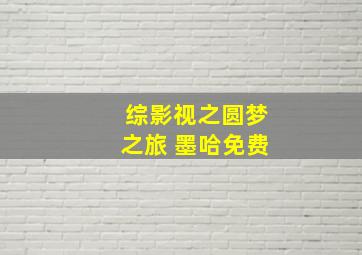 综影视之圆梦之旅 墨哈免费